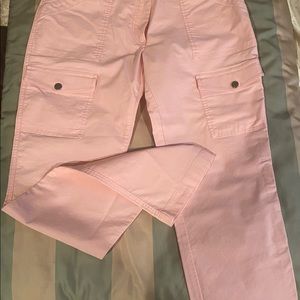 Anatomie pink cargo pants in size L.  Worn once only